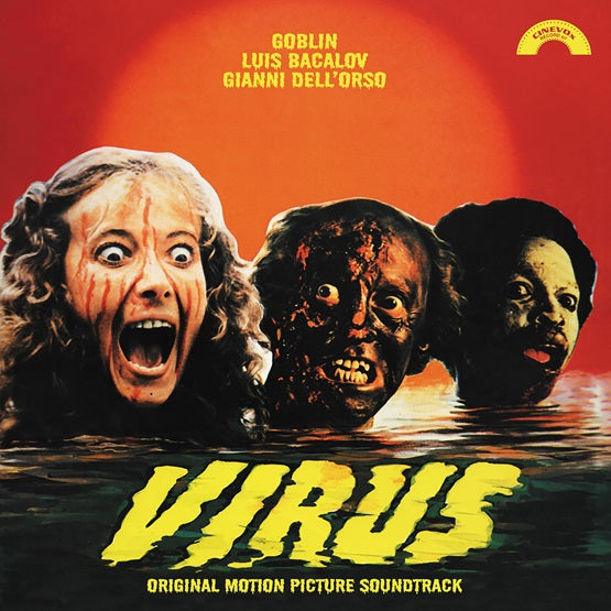 Goblin, Gianni Dell'Orso - Virus OST – NEW LTD ORANGE LP - RSD24