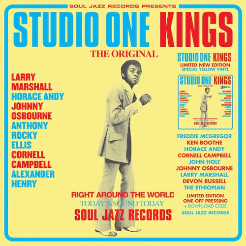 Various Artists – Soul Jazz Records Presents - STUDIO ONE KINGS – New LP - RSD Black Friday 2023