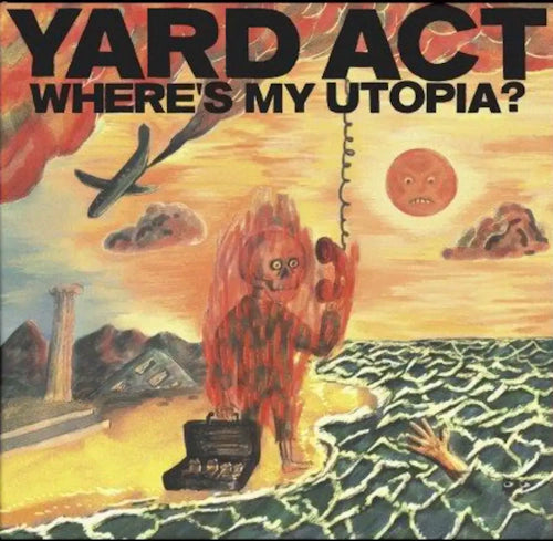 Yard Act - Where's My Utopia? - New Vineyard Of The North Red Coloured LP
