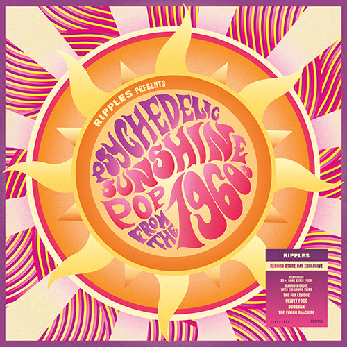 Various Artists - Ripples Presents…
Psychedelic Sunshine Pop from the 1960s – New 2LP – RSD24