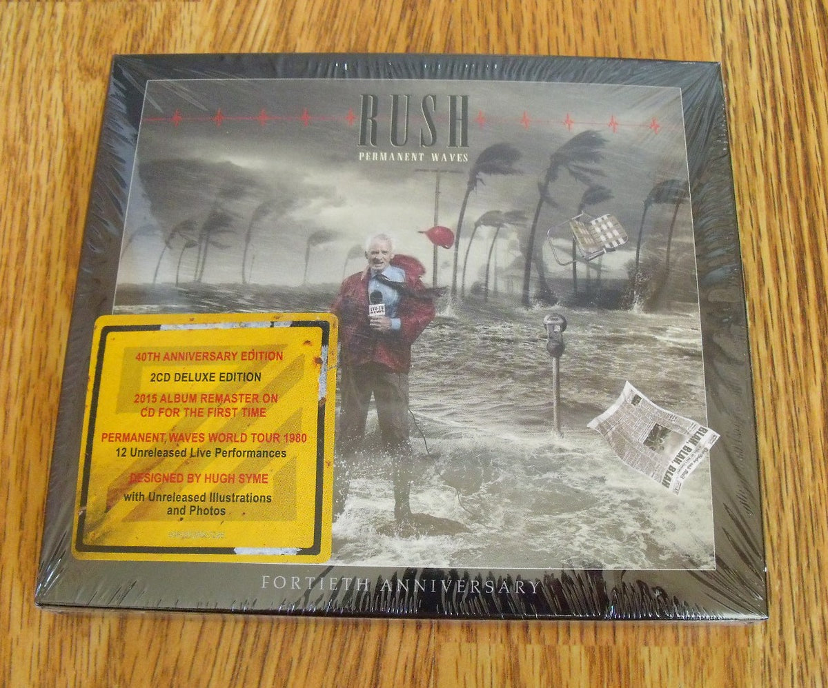 RUSH «Permanent Waves: 40th Anniversary 2 CD Deluxe Edition