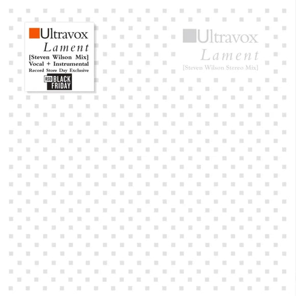 Ultravox - Lament (Steven Wilson Stereo Mix) - New CD - RSD Black Friday 2024