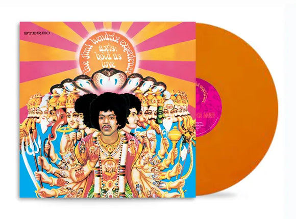 Jimi Hendrix - Axis Bold As Love - New Orange LP - National Album Day 2025