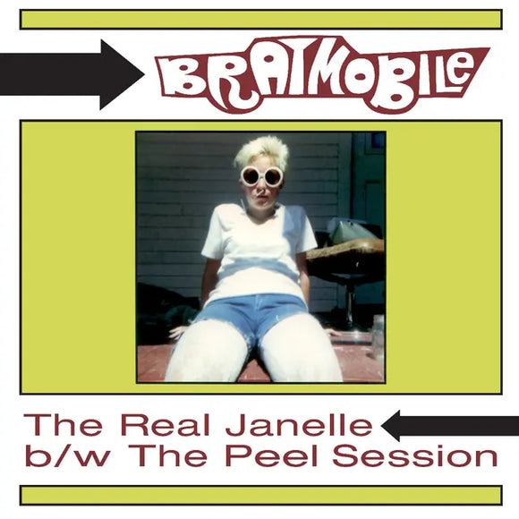 Bratmobile - The Real Janelle and The Peel Session - New Maroon LP - Record Store Day Black Friday 2025