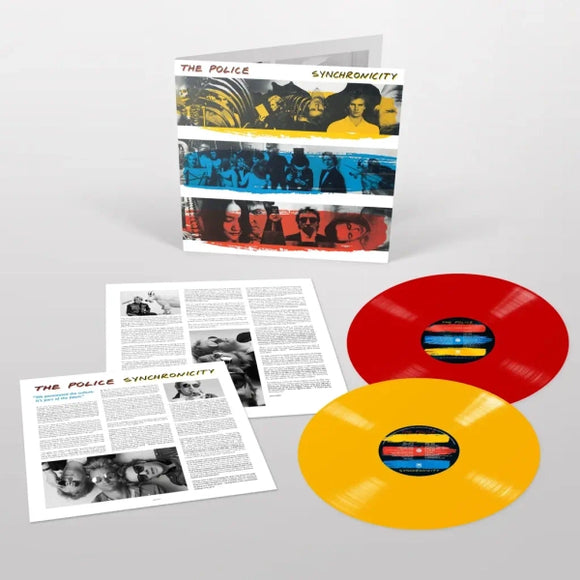 The Police - Synchronicity - New Red and Yellow 2LP