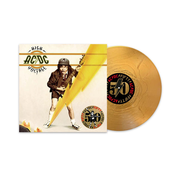 AC/DC - High Voltage (50th Anniversary)  - New Gold LP