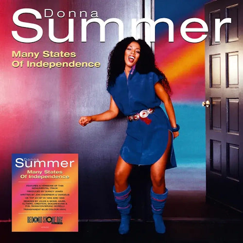 Donna Summer - Many States Of Independence – NEW LTD Blue LP – RSD24