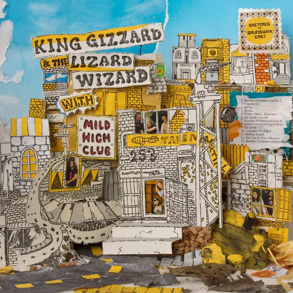 Tropical Fuck Storm and King Gizzard and the Lizard Wizard- Sketches Of Brunswick East  - New LP