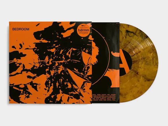 Bdrmm - Bedroom - New Black & Amber LP