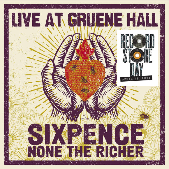 Sixpence None The Richer - Live From Gruene Hall – New Red & Orange 2LP – RSD25