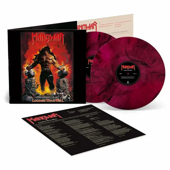 Manowar - Louder Than Hell - New Red/Black 2LP