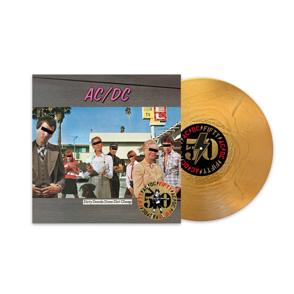 AC/DC - Dirty Deeds Done Dirt Cheap (50th Anniversary)  - New Gold LP