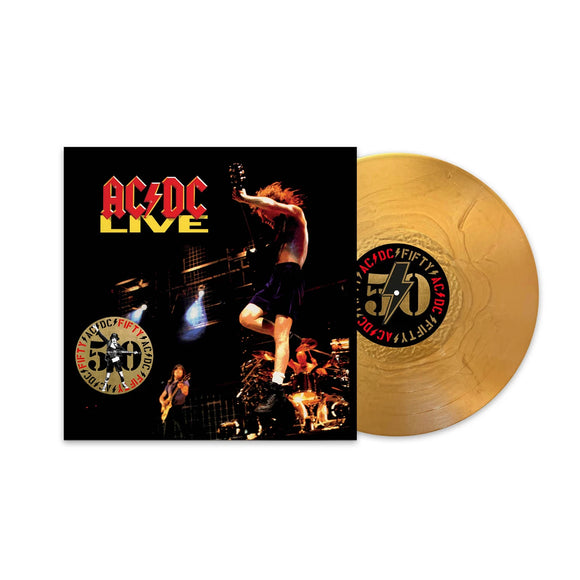 AC/DC - Live (50th Anniversary)  - New Gold LP