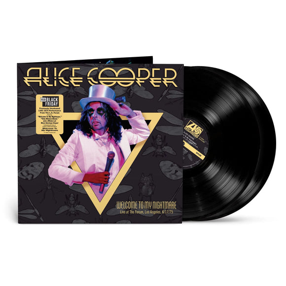 Alice Cooper - Welcome To My Nightmare Live From The Forum 06/17/1975 - New 2LP - Record Store Day Black Friday