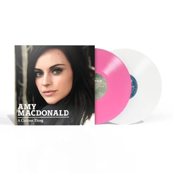 Amy MacDonald - A Curious Thing - New Pink & White 2LP - National Album Day 2025