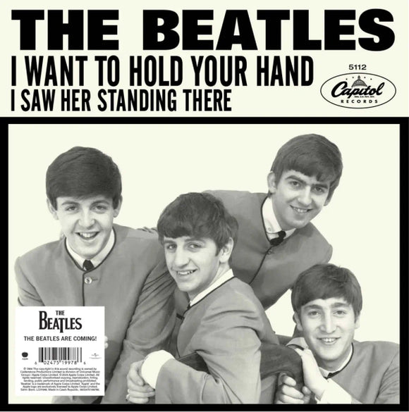 The Beatles - I Want To Hold Your Hand / I Saw Her Standing There - New 7