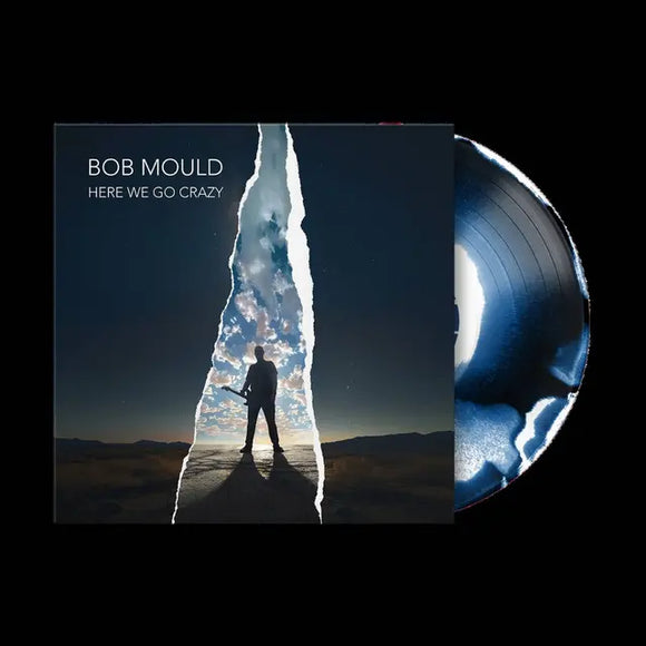 Bob Mould -Here We Go Crazy - New Blue, White and Black LP