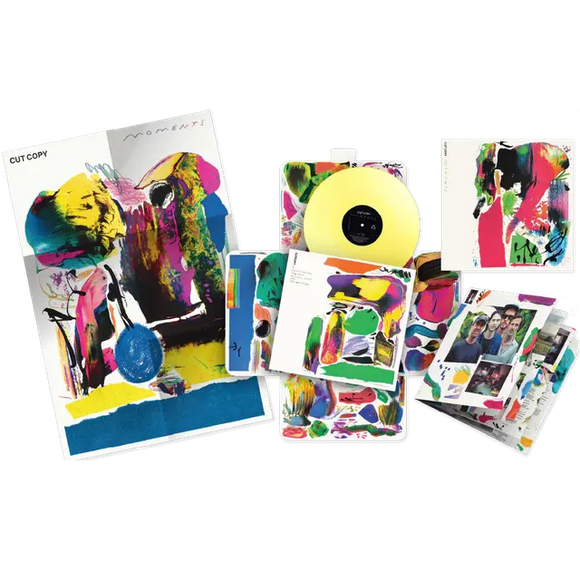 Cut Copy - Moments - New Deluxe Light Yellow LP