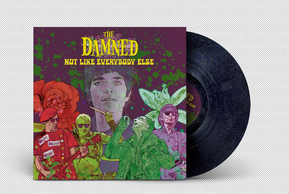 The Damned - Not Like Everybody Else - New Ltd Rainbow Sparkle LP