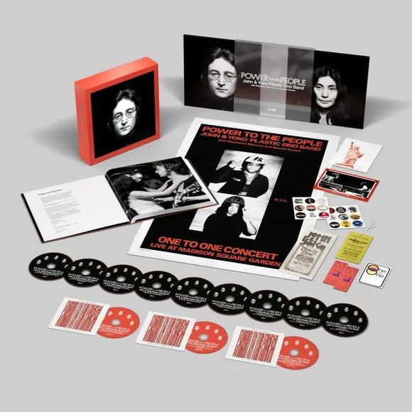 John Lennon / Yoko Ono / Plastic Ono Band - Power To The People: Live at the One To One Concert - New 9CD & 3 Blu-Ray Boxset