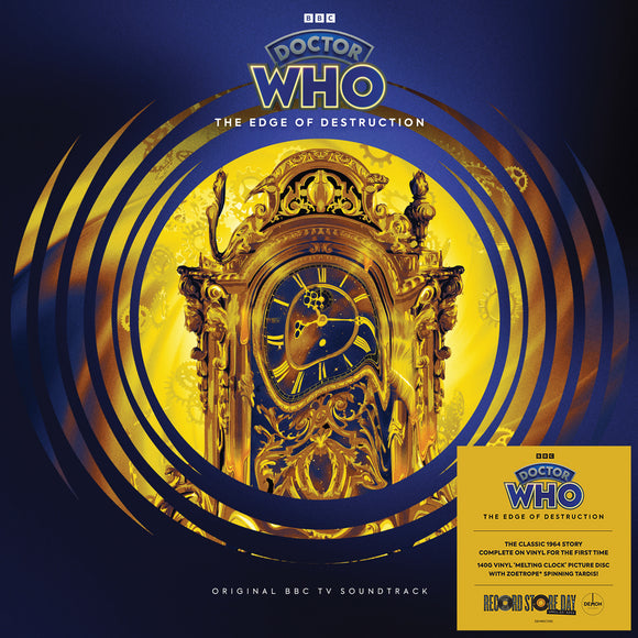 Doctor Who - Doctor Who: The Edge of Destruction – NEW LTD Zoetrope Picture Disc - RSD 24