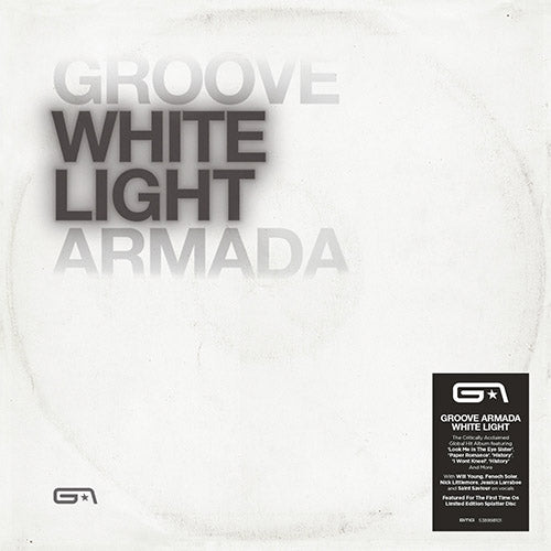 Groove Armada - White Light- New 2LP Splatter – RSD24
