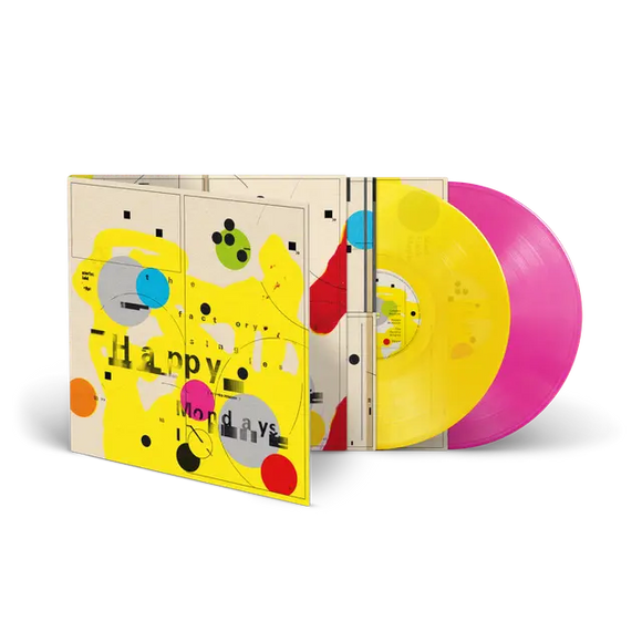 Happy Mondays - The Factory Singles - New Pink & Yellow 2LP