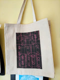 Large Tote Bag with Cassette design by Marc Renshaw