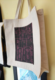 Large Tote Bag with Cassette design by Marc Renshaw