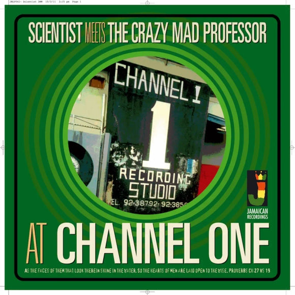 Scientist Meets The Crazy Mad Professor - At Channel One - New LP