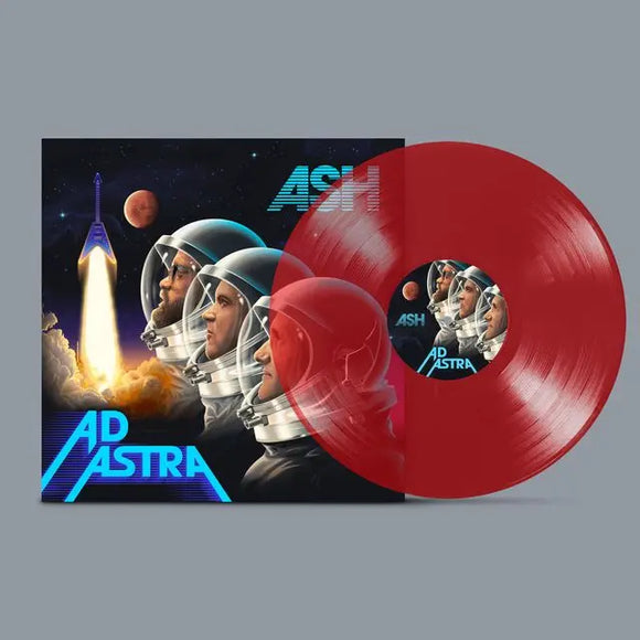 Ash - Ad Astra - New Ltd Transparent Martian Red Vinyl