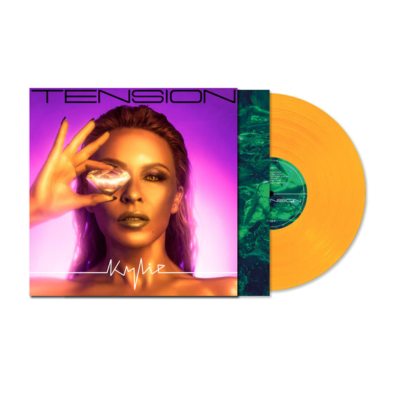 Kylie - Tension - Ltd Orange LP - Limited Edition Transparent Orange Vinyl RSD Stores Exclusive