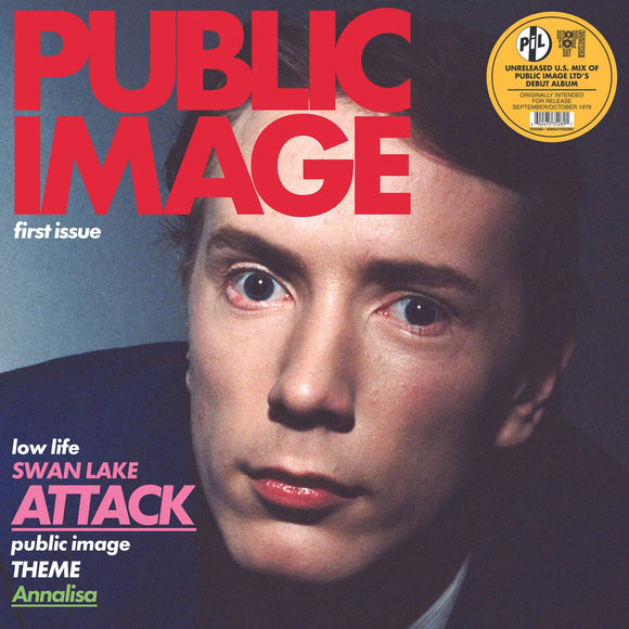 Public Image Ltd - Public Image First Issue – New Coloured LP – RSD25