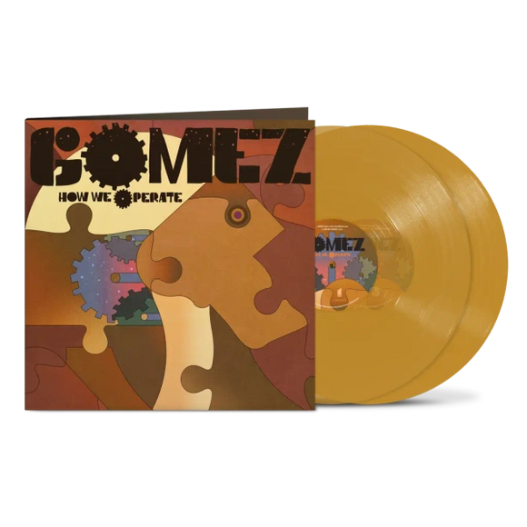 Gomez - How We Operate - New Translucent Amber 2LP - National Album Day 2024