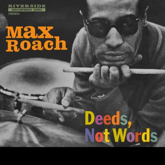 Max Roach Deeds, Not Words New LP RSD Black Friday 2024 Off The