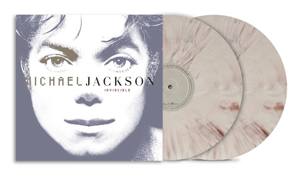 Michael Jackson - Invincible - New 2LP Stone Grey marble vinyl - Natio ...