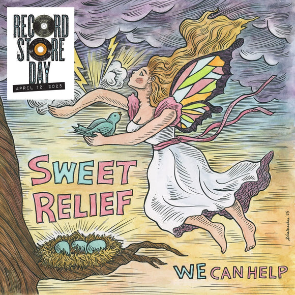 Various Artists - Sweet Relief - We Can Help – New Blue and Magenta 2LP – RSD25