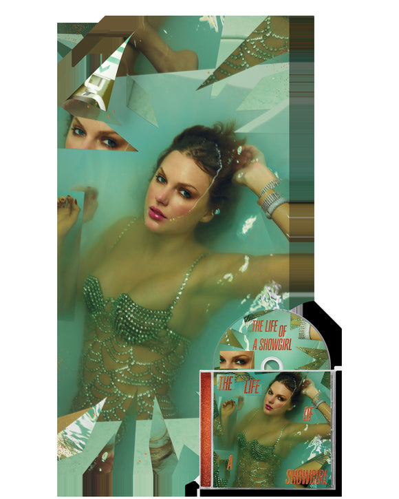 Taylor Swift - The Life of a Showgirl: Sweat And Vanilla Perfume CD With Poster