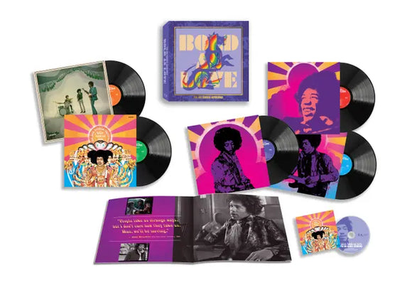 Jimi Hendrix - Bold as Love - New 5LP - Blu Ray