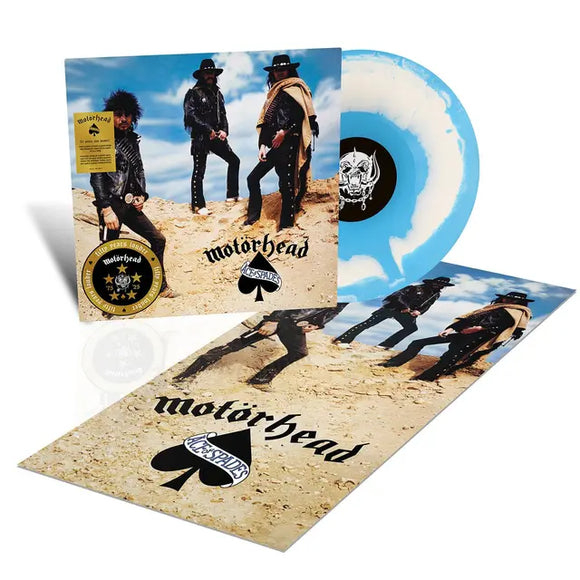 Motorhead - Ace Of Spades (50th Anniversary) - New Blue and White LP