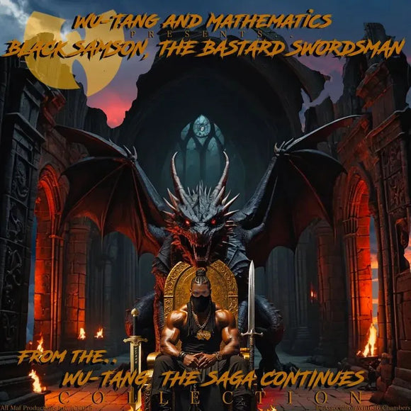 Wu-Tang and Mathematics - Black Samson, The Bastard Swordsman: Wu-Tang, The Saga Continues Collection – New 2LP – RSD25