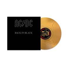 AC/DC - Back In Black  (50th Anniversary) - New Gold LP