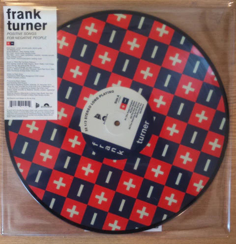 Frank Turner - Postitive Songs For Negative People - New Ltd Picture Disc LP