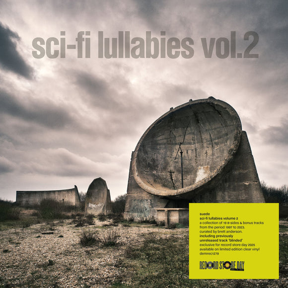 Suede - Sci-fi Lullabies Volume 2 – New Clear 2LP – RSD25