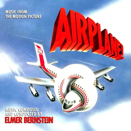 Elmer Bernstein - Airplane! The Soundtrack - Opaque Red or Opaque White LP – RSD24