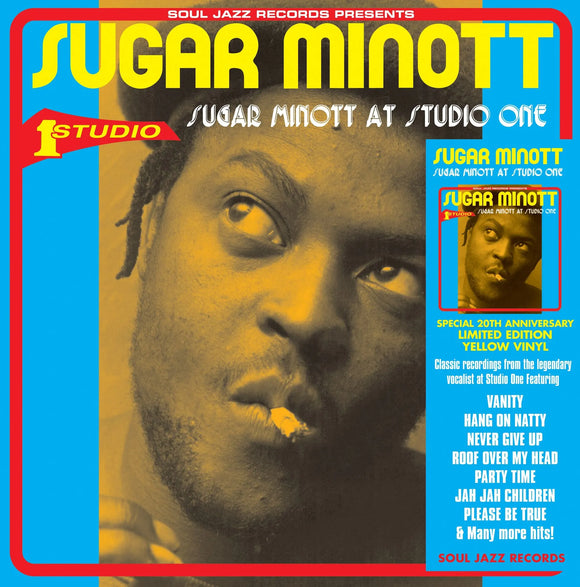 Soul Jazz Records Presents Sugar Minott - Sugar Minott At Studio One – New Yellow 2LP – RSD25