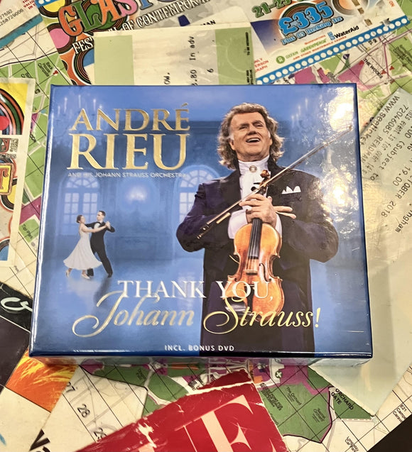 Andre Rieu And His Johann Strauss Orchestra - Thank You Johann Strauss! - New Deluxe CD & DVD