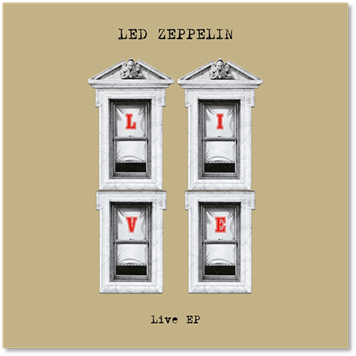 Led Zeppelin - Live EP - New LP