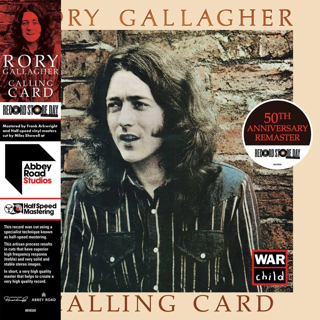 Rory Gallagher - Calling Card – New LP – RSD26 – Off The Beaten Tracks