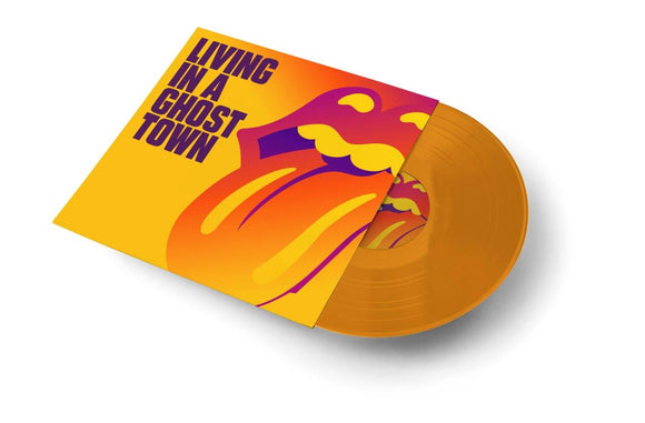 The Rolling Stones - Living In A Ghost Town - New 1 Sided Orange 10